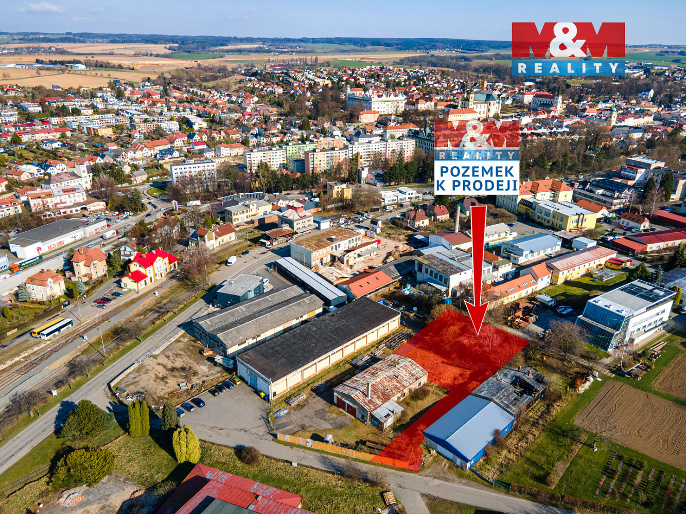 Prodej komerčního pozemku 1 523 m² – fotografie 3