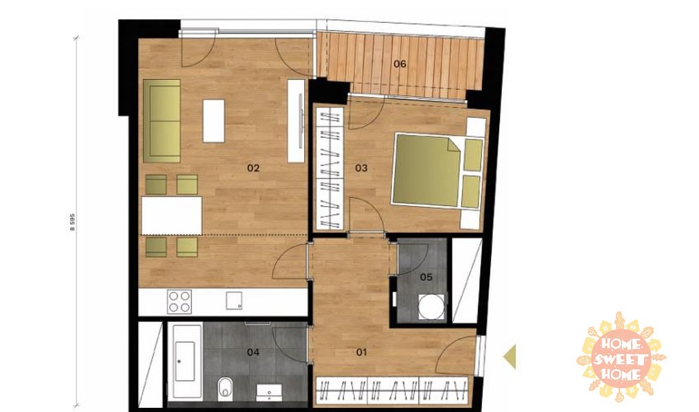Prodej bytu 2+kk 57 m², Praha – náhled fotky 11