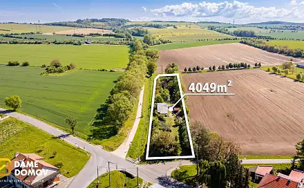 Prodej stavebního pozemku 4 049 m², Tlumačov, okres Zlín