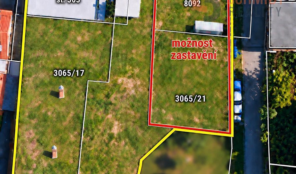Prodej stavebního pozemku 750 m², Březí – náhled fotky 12