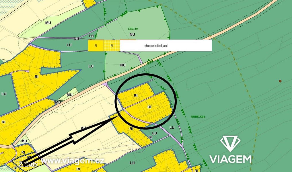 Prodej zahrady 1 171 m², Česká Třebová – náhled fotky 2