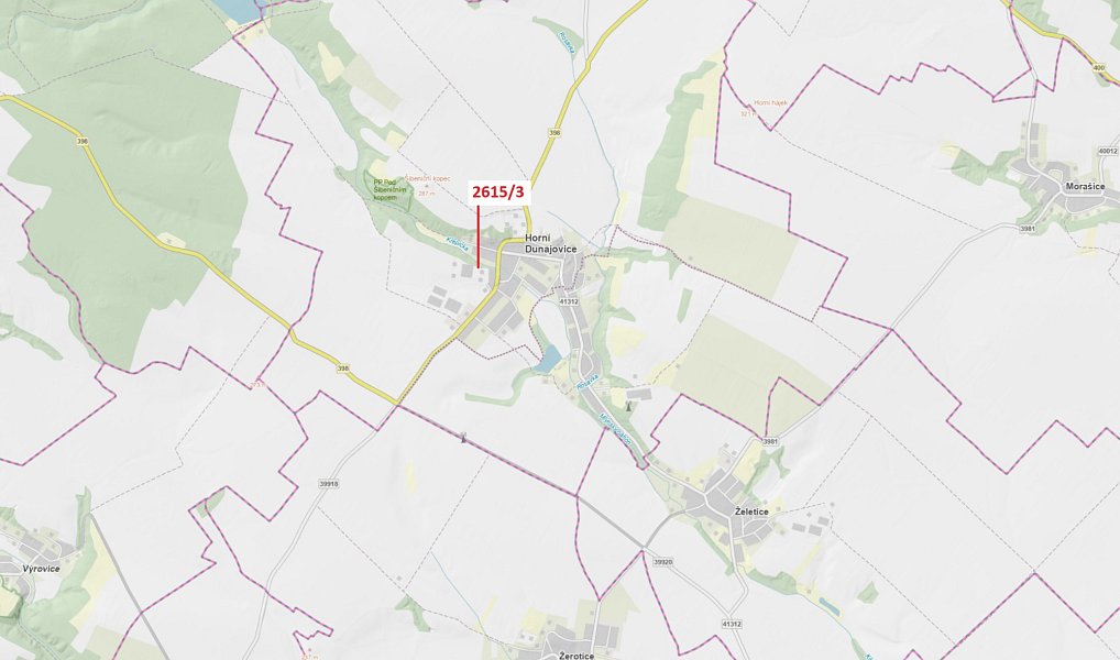 Dražba lesa, 13 m², Znojmo, Horní Dunajovice