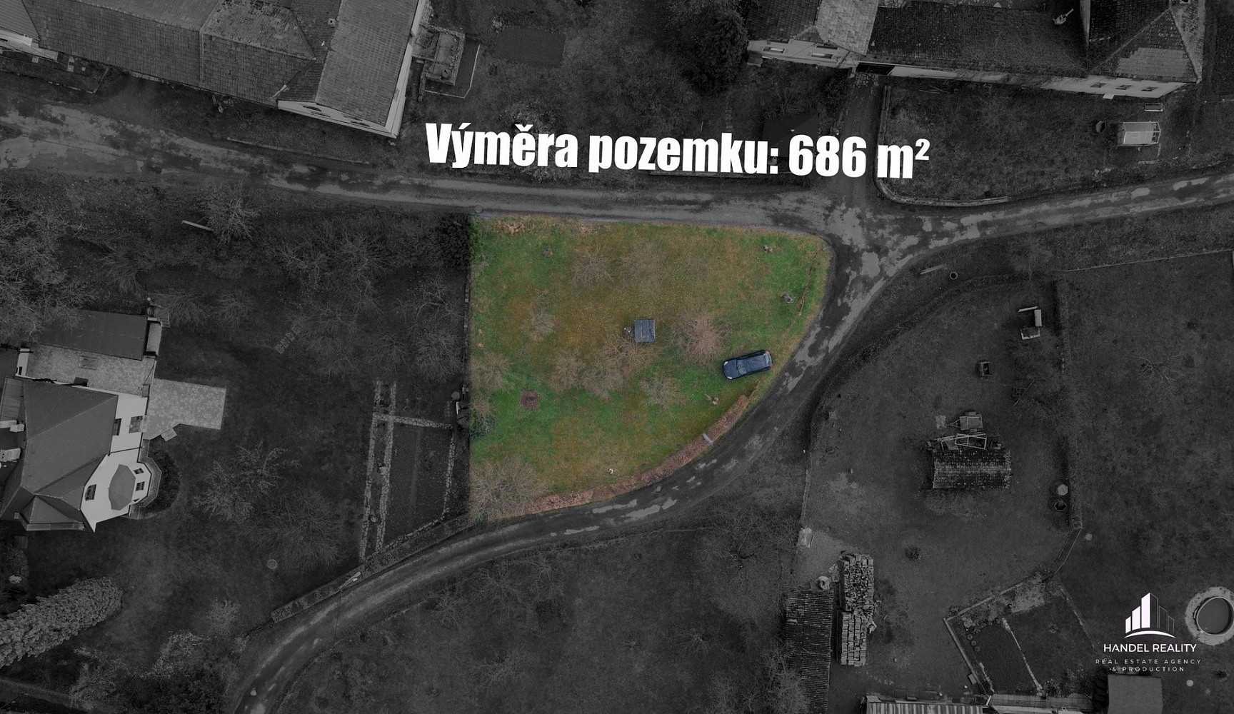 Prodej stavebního pozemku 686 m² — photo 3