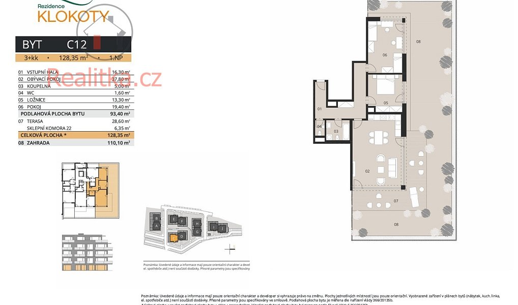 Prodej bytu 3+kk 128 m², Tábor – náhled fotky 4