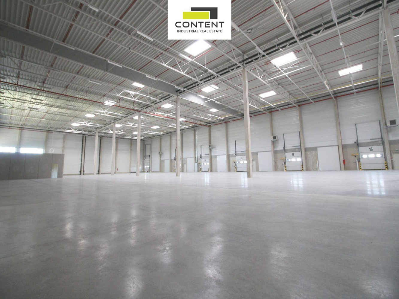Pronájem skladovacích prostor 2 500 m²