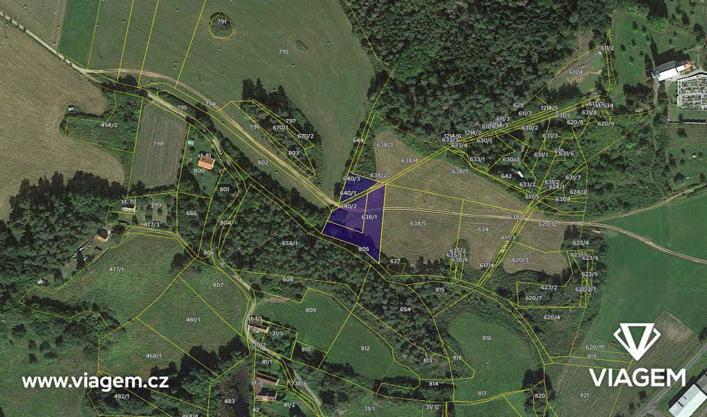 Prodej pole 332 m², Pačejov – náhled fotky 4