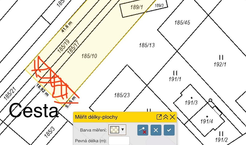 Prodej stavebního pozemku 880 m², Nová Ves – náhled fotky 9