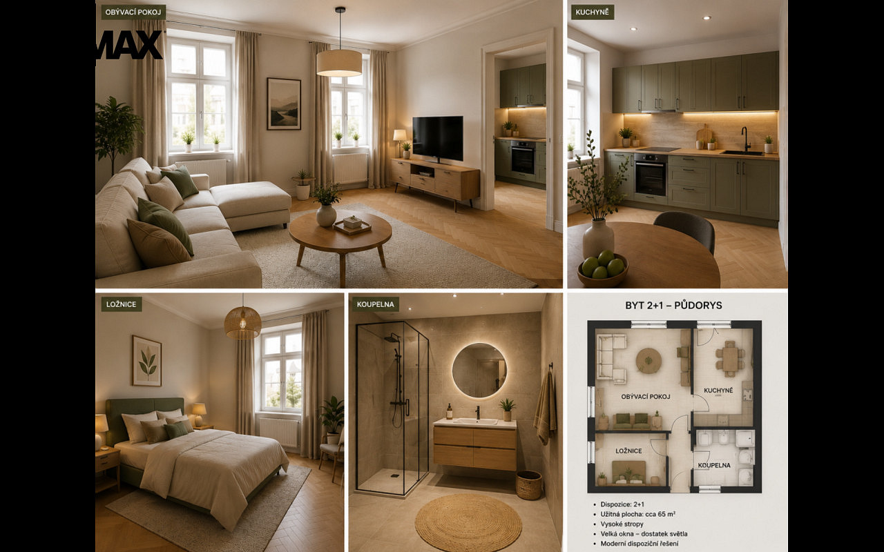 Prodej bytu 2+1 75 m²