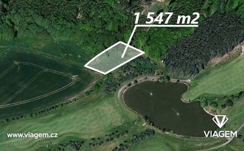 Prodej pole 1 547 m², Bystřice, okres Benešov