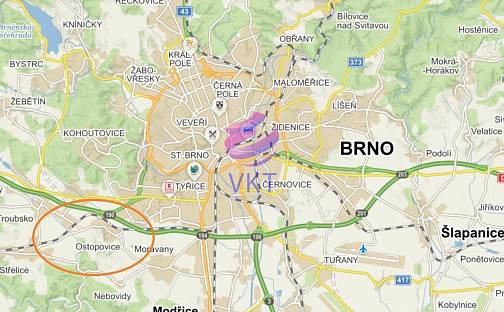 Prodej zahrady 800 m², Ostopovice, okres Brno-venkov