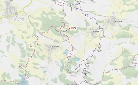 Dražba louky 1 762 m², Čečelovice
