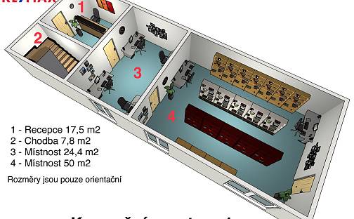 Pronájem skladovacích prostor 120 m², Hluboká, Turnov, okres Semily