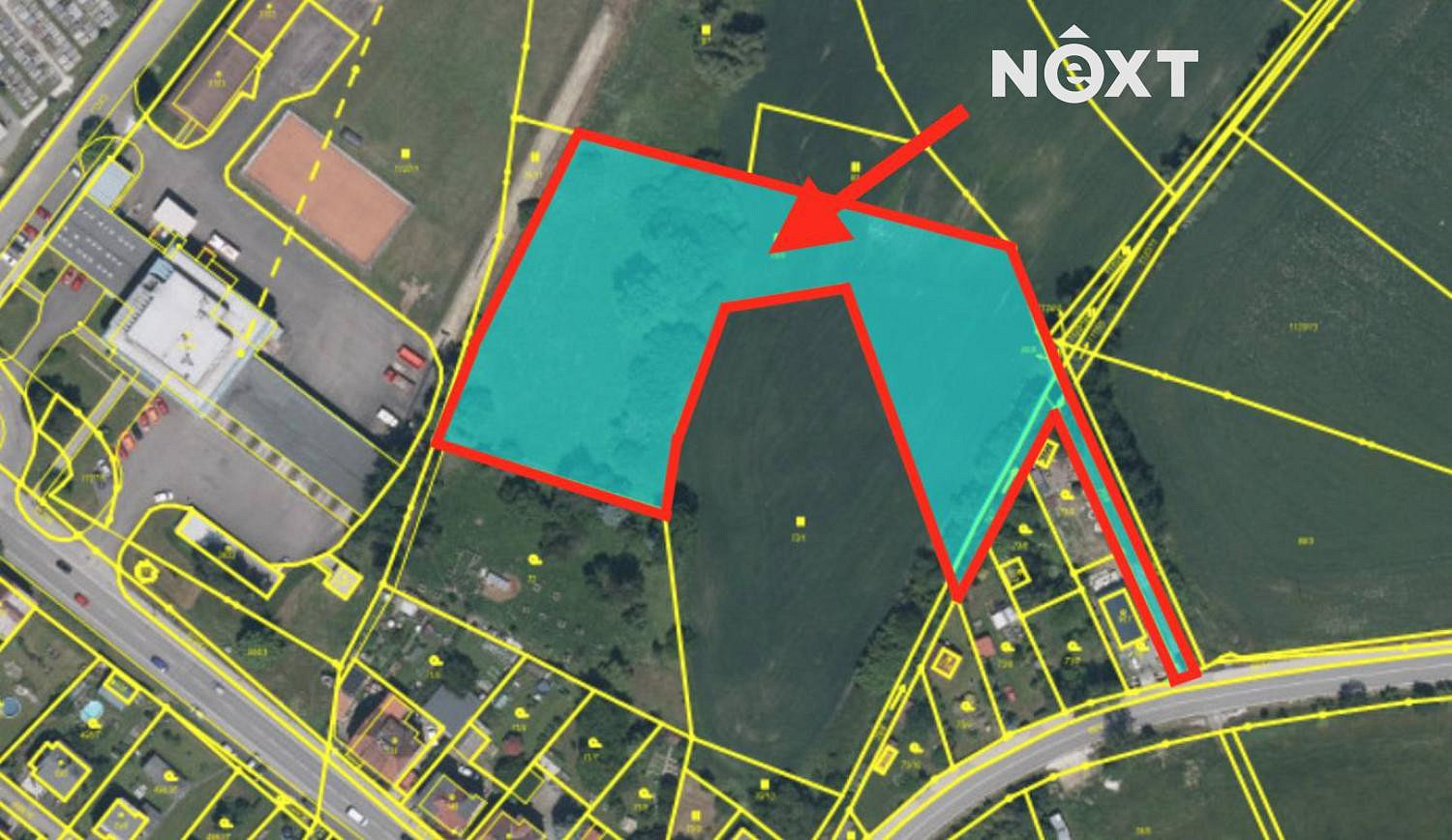 Prodej pozemek Bydlení, 7709m², Strakonice, Přední Ptákovice