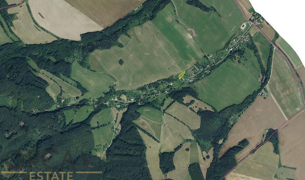 Prodej stavebního pozemku 1 559 m², Javorník – náhled fotky 2