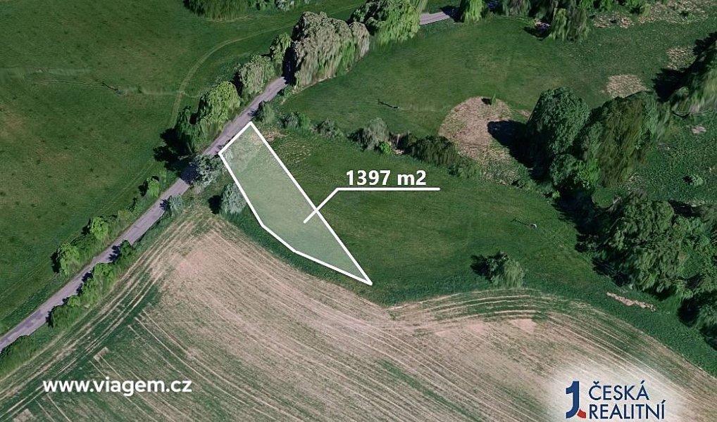 Prodej pole 582 m², Sulice – náhled fotky 2