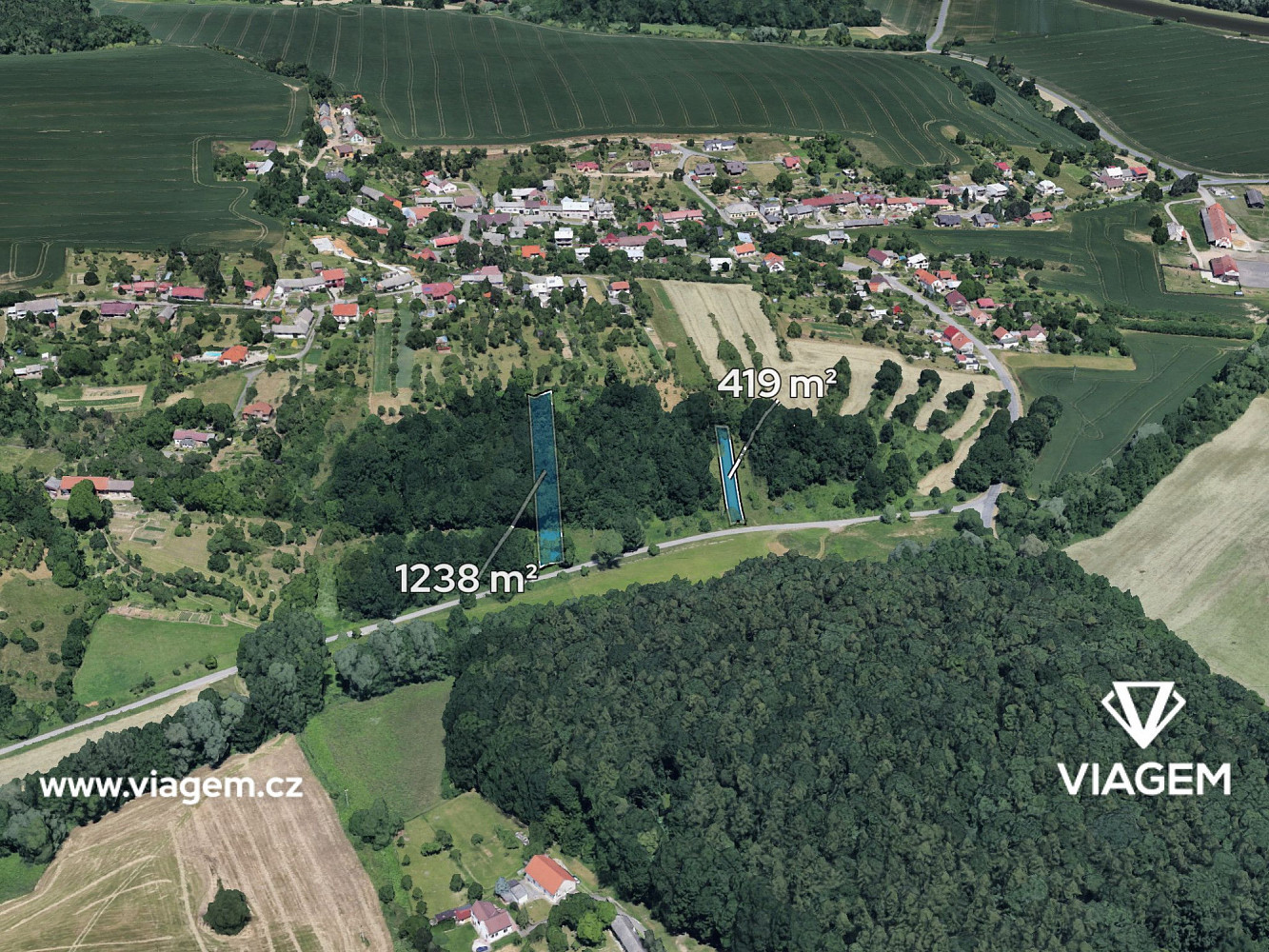 Prodej pole 516 m²