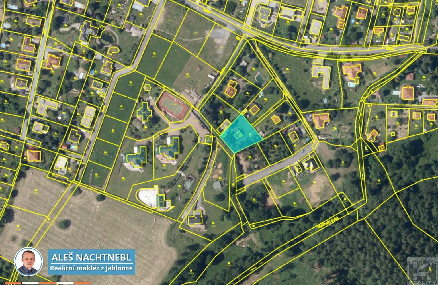 Prodej stavebního pozemku 1 155 m² – fotografie 5