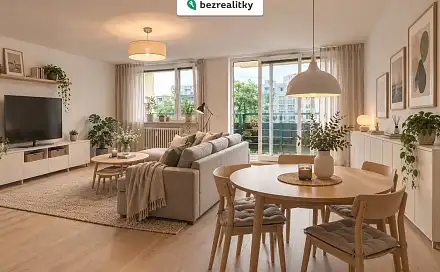 Prodej bytu 3+kk 93 m², U kněžské louky, Praha 3 - Žižkov