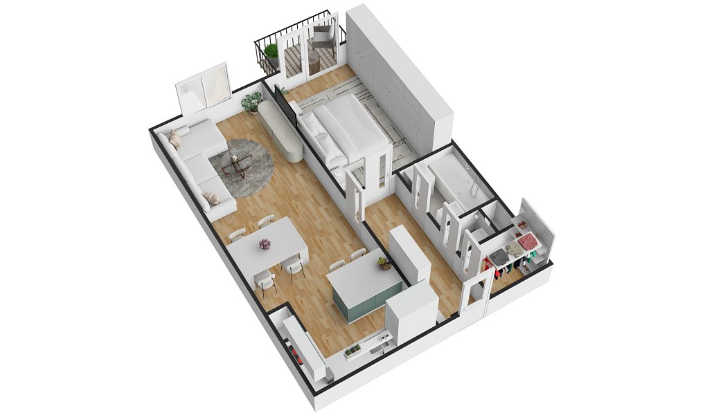 Prodej bytu 2+kk 56 m², Brno – náhled fotky 11