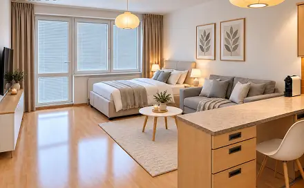 Pronájem bytu 1+kk 40 m²