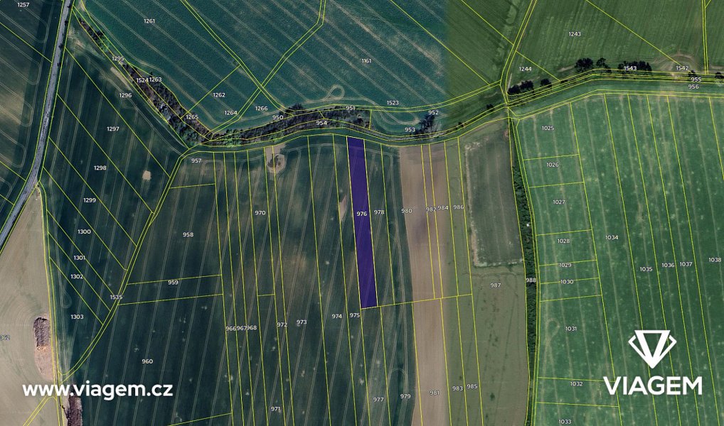 Prodej pole 972 m², Jarohněvice – náhled fotky 4