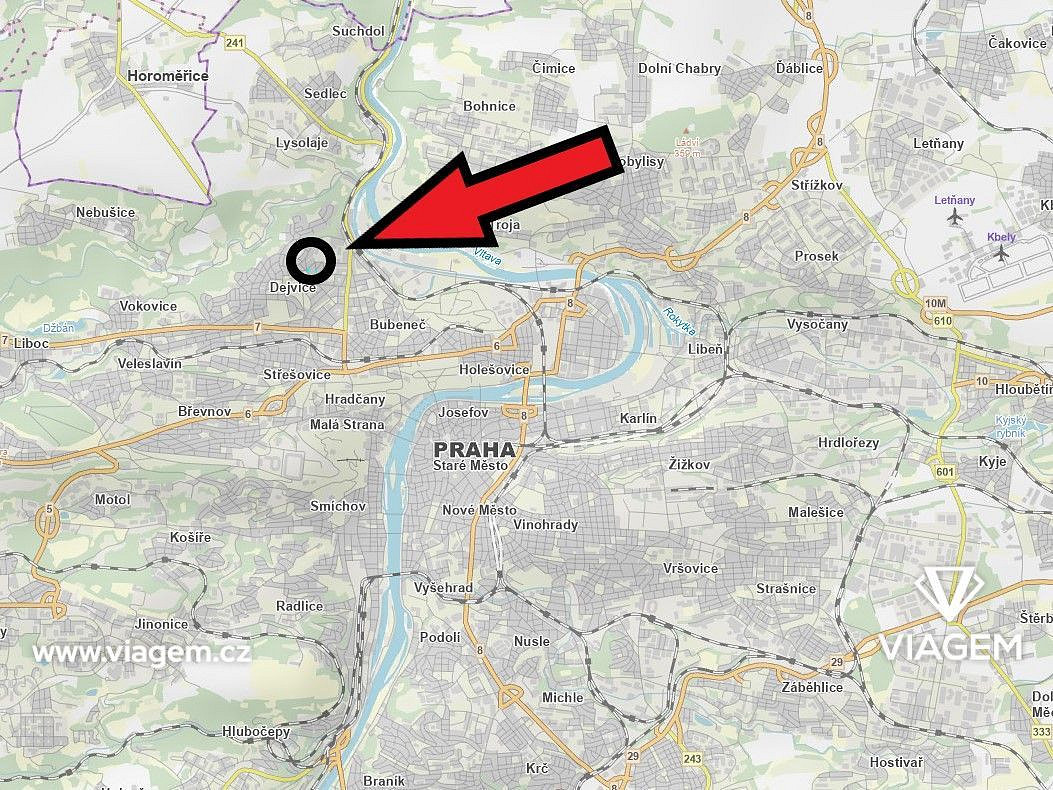 Spekulační - komerční a ostatní 1 383 m², Podíl 6 % o výměře 81 m² – pohled 3