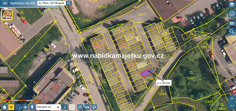 Prodej stavebního pozemku 32 m²