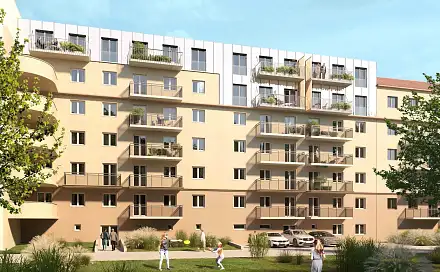 Nástavba bytů v Černých Polích, Provazníkova, Brno