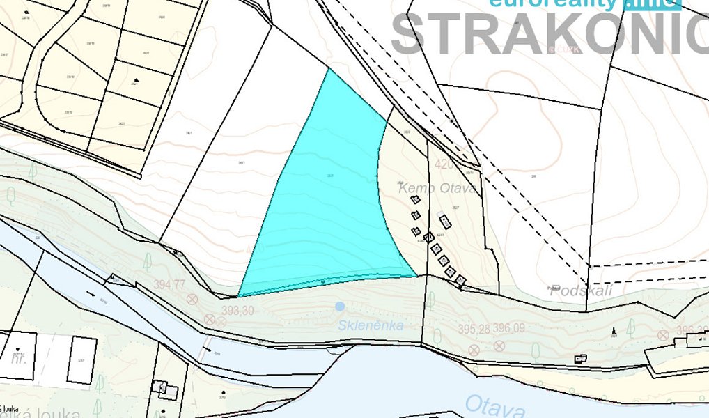 Prodej stavebního pozemku 3 986 m², Strakonice – náhled fotky 8