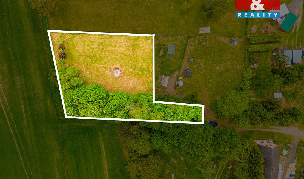 Prodej stavebního pozemku 1 016 m², Hostouň – náhled fotky 3