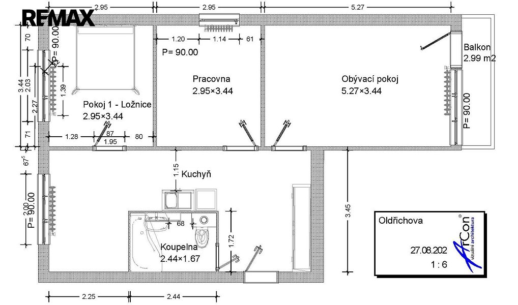 Pronájem bytu 3+1 64 m², Liberec – náhled fotky 17