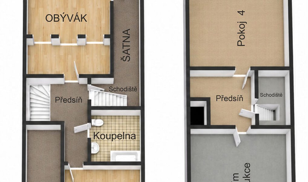 Pronájem bytu 4+1 145 m², Kadaň – náhled fotky 3