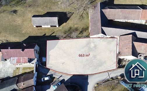 Prodej stavebního pozemku 663 m², Trhové Sviny - Otěvěk, okres České Budějovice