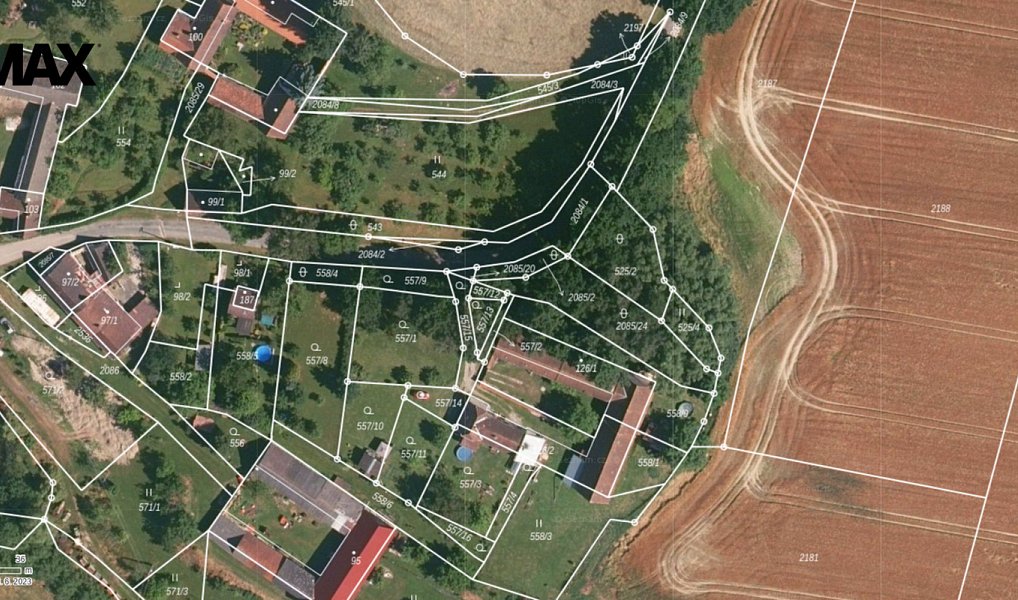 Prodej stavebního pozemku 402 m², Trhové Sviny – náhled fotky 5