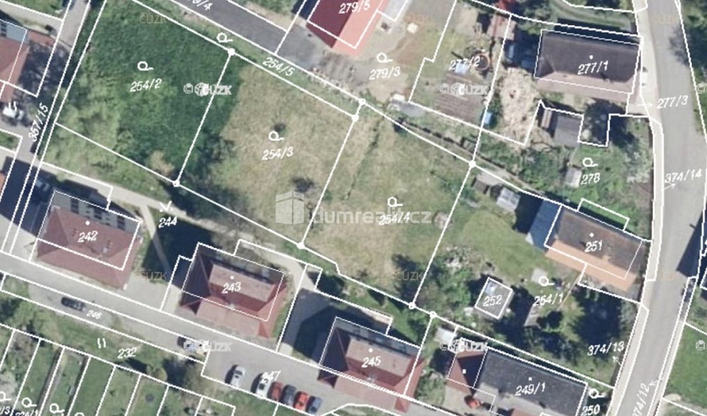 Prodej stavebního pozemku 700 m², Velké Chvojno – náhled fotky 4
