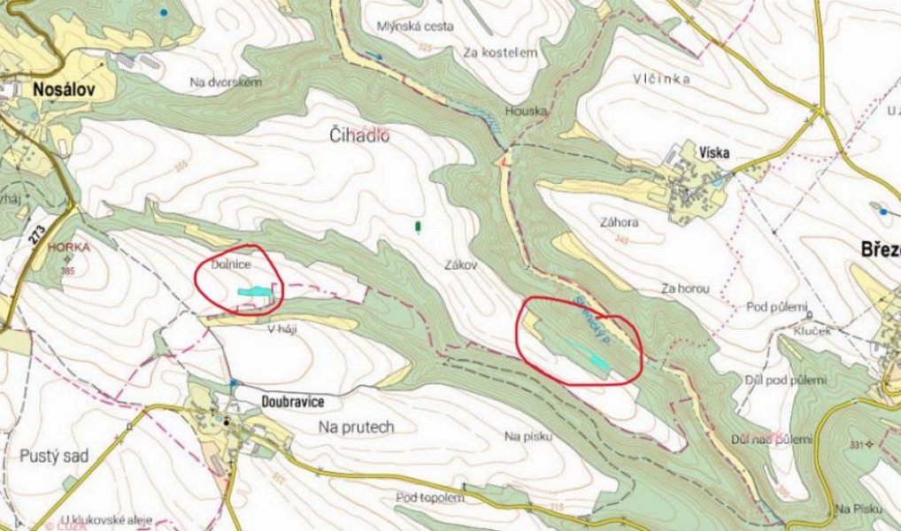 Prodej pozemku 3 734 m², Nosálov – náhled fotky 2