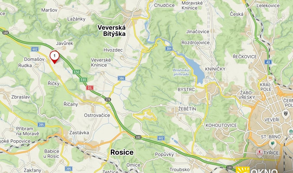 Prodej komerčního pozemku 700 m², Domašov – náhled fotky 8