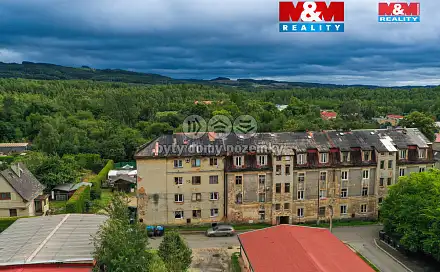 Pronájem bytu 1+kk 25 m², Hřbitovní, Dolní Rychnov, okres Sokolov