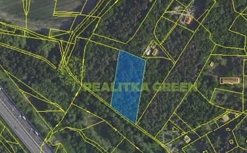 Prodej lesa 6 345 m², Mnichovice - Božkov, okres Praha-východ