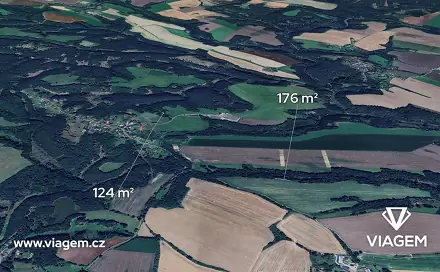Prodej lesa 300 m², Nosálov, okres Mělník