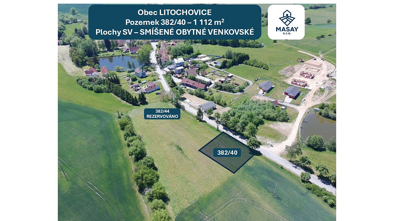 Prodej stavebního pozemku 1 112 m² – fotografie 5