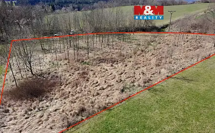 Prodej pole 3 480 m², Stehlovice, okres Písek