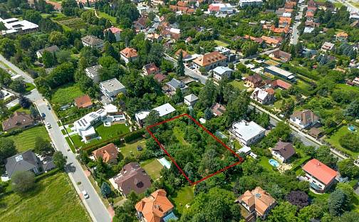 Prodej stavebního pozemku 1 983 m², Průhonice, okres Praha-západ