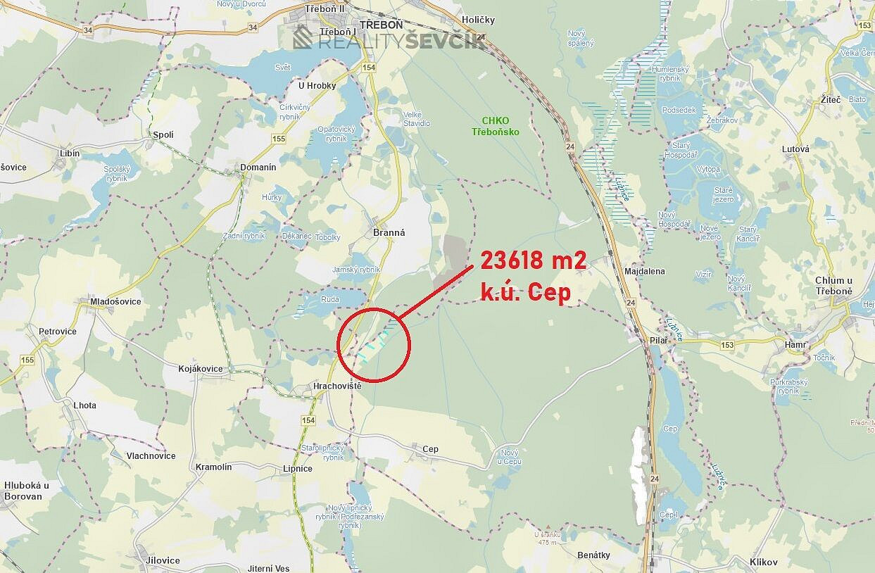 Prodej pole 23 618 m² – fotografie 3