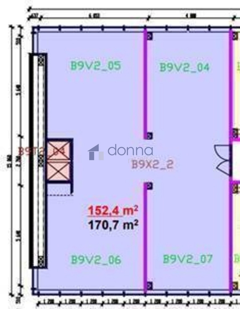 Pronájem kanceláře 152 m² – fotografie 4