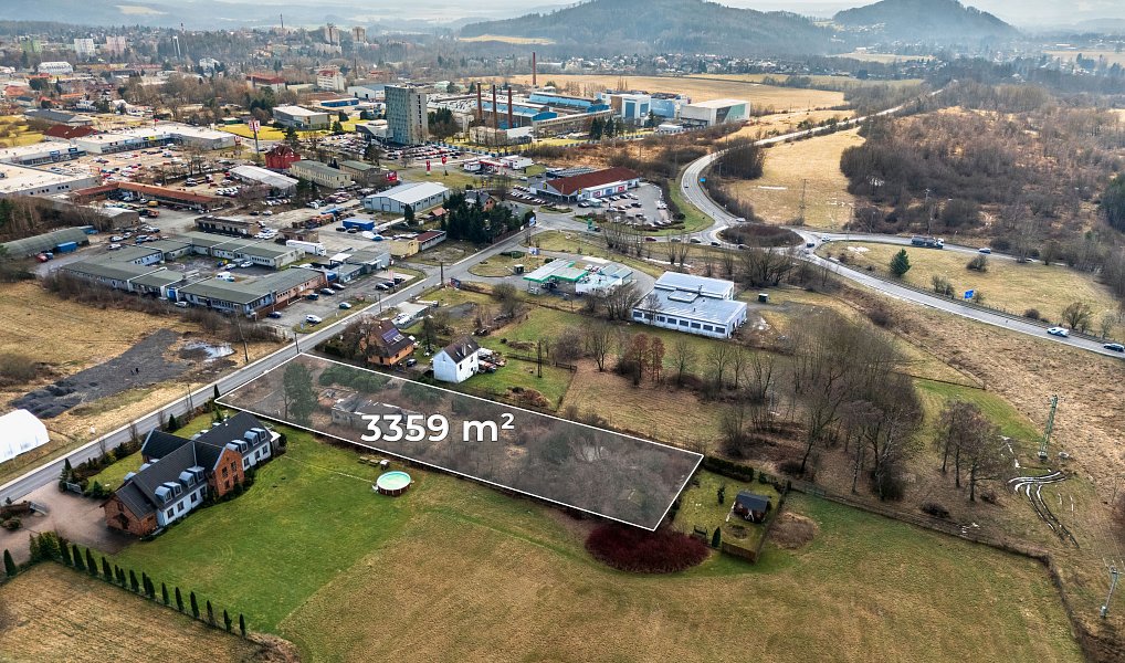 Prodej stavebního pozemku 3 359 m², Nový Bor – náhled fotky 10