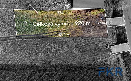 Prodej stavebního pozemku 920 m², Choťánky, okres Nymburk