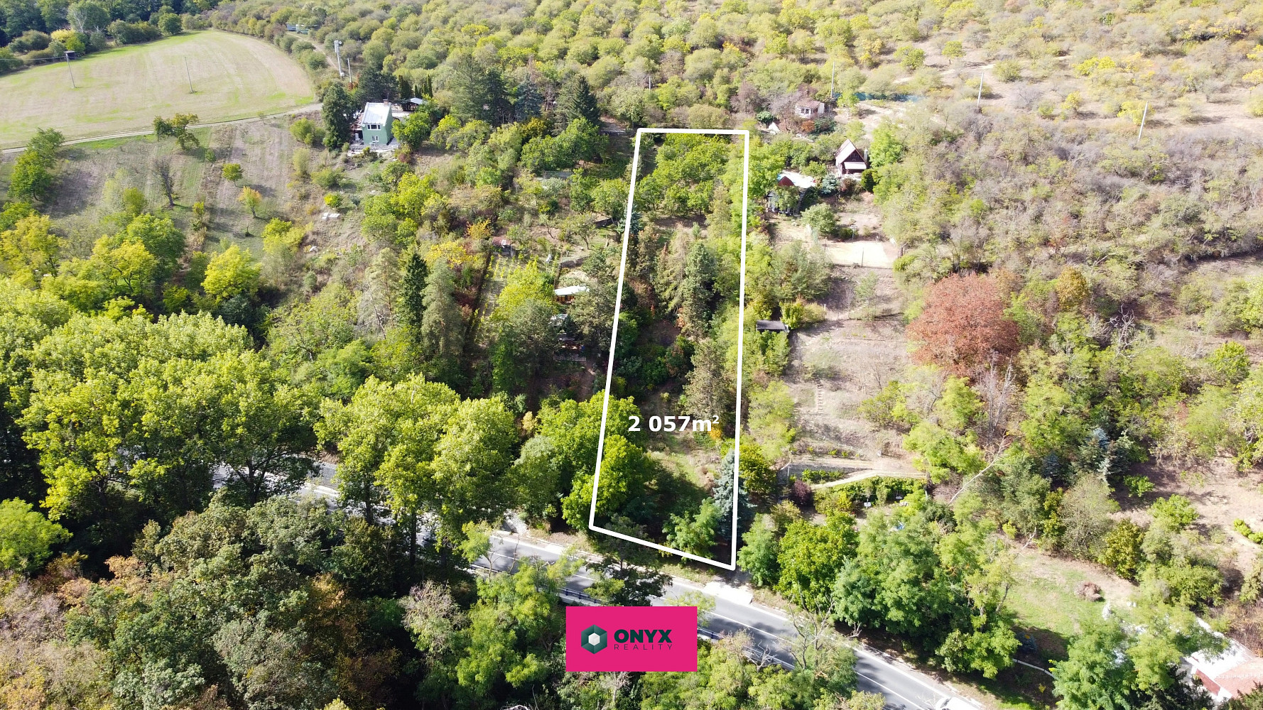 Prodej stavebního pozemku 2 057 m²