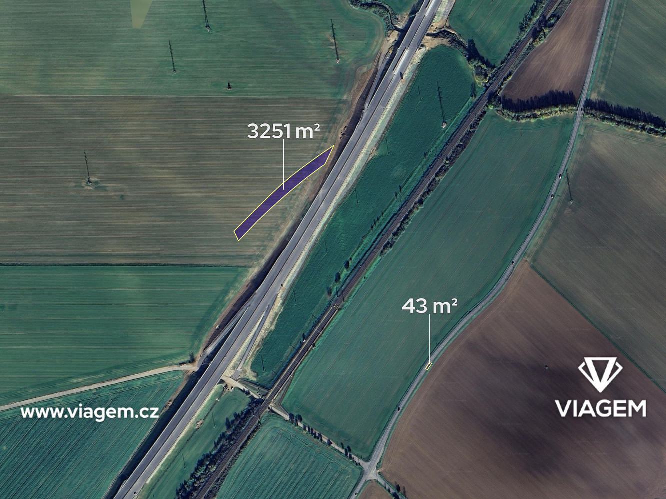 Prodej pole 823 m² – fotografie 2