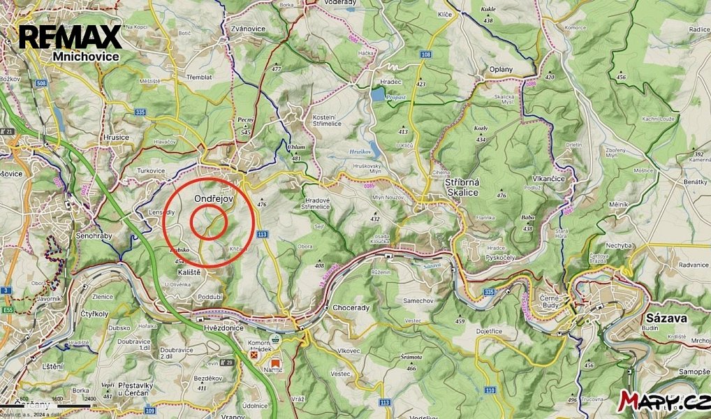 Prodej vodní plochy 8 264 m², Ondřejov – náhled fotky 20